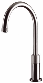 Astracast Nexus Bravo chrome kitchen faucet with progression valve.