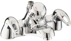 Bristan Java Bath Filler Faucet With Thermostatic Shower (Chrome).