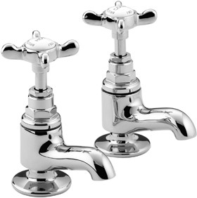 Bristan 1901 Vanity Basin Faucets, Chrome Plated.