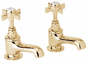 Deva Imperial Basin Faucets (Pair, Gold).
