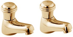 Deva Senate Bath Faucets (Pair, Gold).