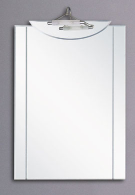 Lucy Louth illuminated bathroom mirror.  Size 600x900mm.