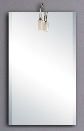 Hudson Reed Shanon illuminated bathroom mirror.  Size 500x800mm.