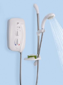 Mira Electric Showers Mira Sport 7.5kW in white & chrome.