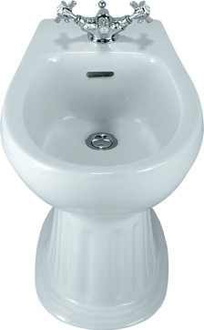 Durham Bidet with 1 Faucet Hole.