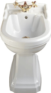 Galway Bidet with 1 Faucet Hole.