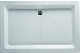 Shires Shower Trays White 1200x760mm Rectangular Shower Tray.