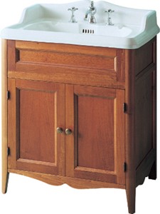 Arcade Vanity Unit With 1 Faucet Hole  Basin. 735 x 540mm.