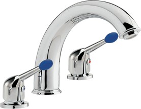 Pacific Luxury 3 faucet hole bath mixer faucet