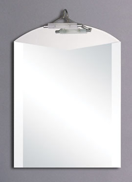 Reflections Clare illuminated bathroom mirror.  Size 500x800mm.