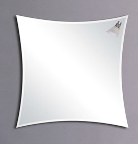 Reflections Naas illuminated bathroom mirror.  Size 800x800mm.