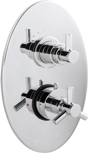 Ultra Aspect Twin concealed thermostatic shower valve