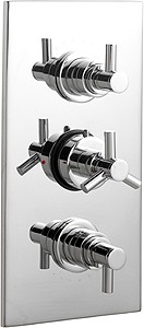 Ultra Aspect 3/4" Triple Concealed Thermostatic Shower Valve.