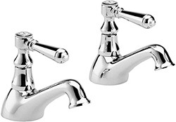 Hudson Reed Jade Lever basin faucets (pair)