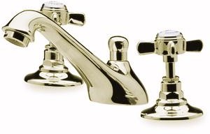 Ultra Beaumont 3 Faucet Hole Basin Mixer + free Pop-up Waste (Gold, Special Order)