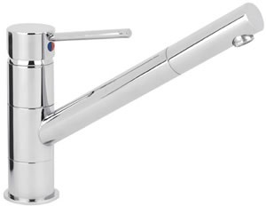 Ultra Minima Single lever kitchen faucet (chrome)