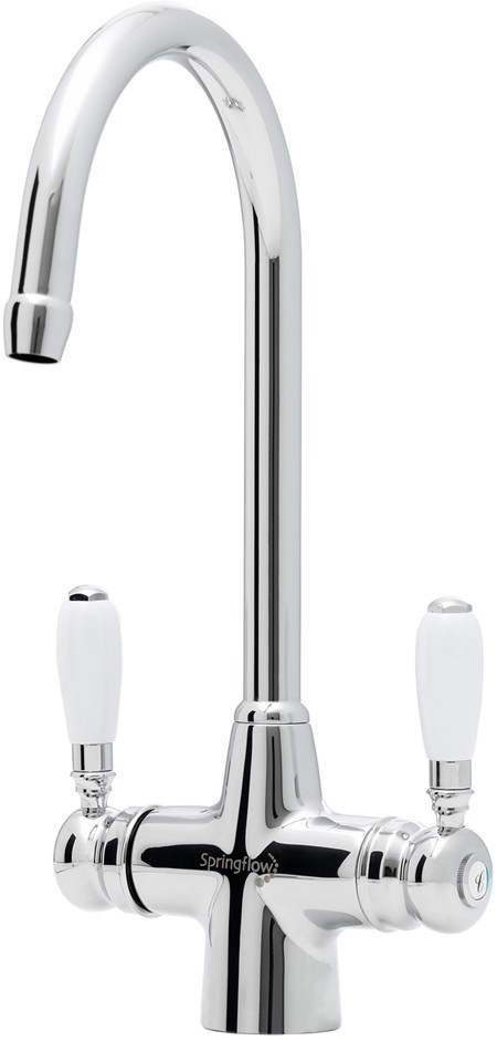 Additional image for Colonial Water Filter Kitchen Faucet in chrome.