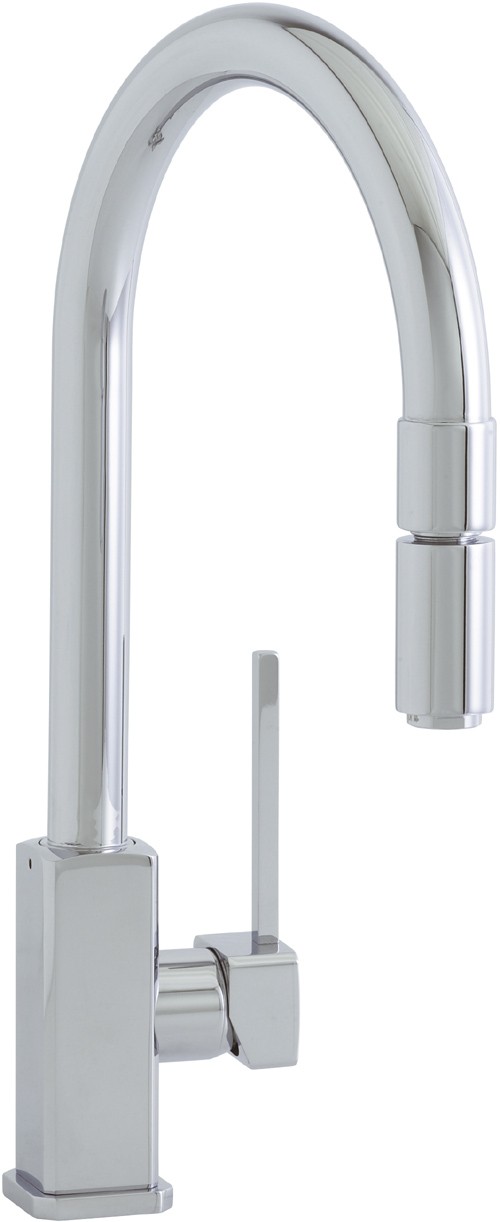 Additional image for Nordic 706 kitchen mixer faucet with pull out rinser.