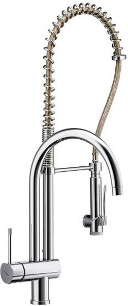 Additional image for Alto Professional Kitchen Faucet With Rinser (Chrome).