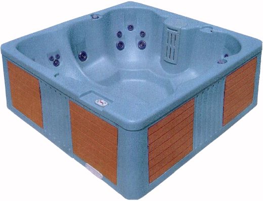 Additional image for Axiom Deluxe hot tub. 4 person + free steps & starter kit (Sea Spray).