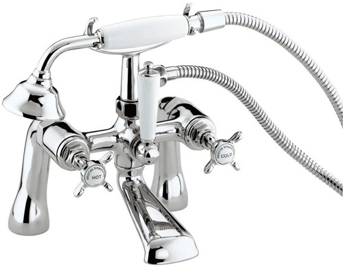 Additional image for Bath Shower Mixer Faucet, Chrome Plated.