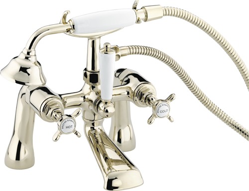 Additional image for Bath Shower Mixer Faucet, Gold Plated.