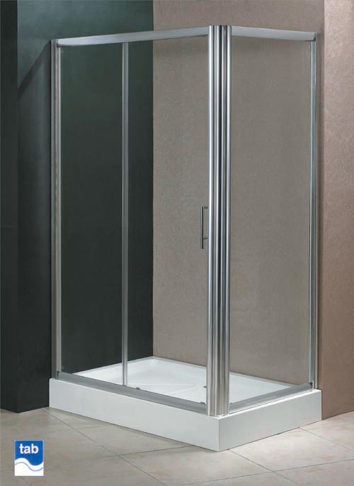 Additional image for Milano 1200x800 shower enclosure (left / right handed).