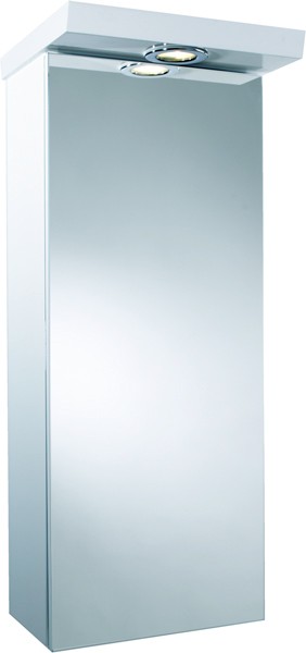 Additional image for Mirror Bathroom Cabinet With Light.  280x680x240mm.