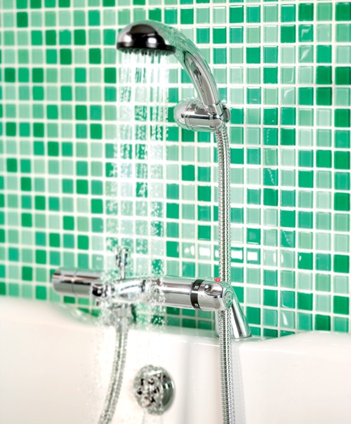 Additional image for Dynamic Thermostatic Bath Shower Mixer With Shower Kit.