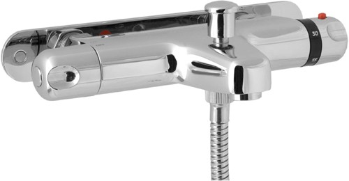 Additional image for Dynamic Wall Mounted Thermostatic Bath Shower Mixer.