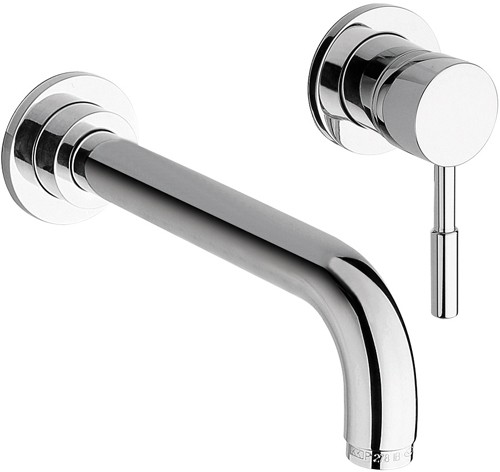 Additional image for 2 Faucet Hole Wall Mounted Basin Mixer Faucet.