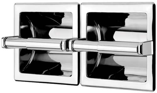Additional image for Double Toilet Roll Holder. 300x160mm.