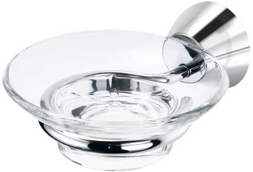 Additional image for Glass Soap Dish and Holder