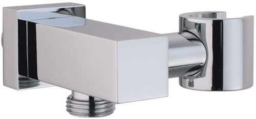 Additional image for Wall mounted shower outlet with bracket for shower handset.