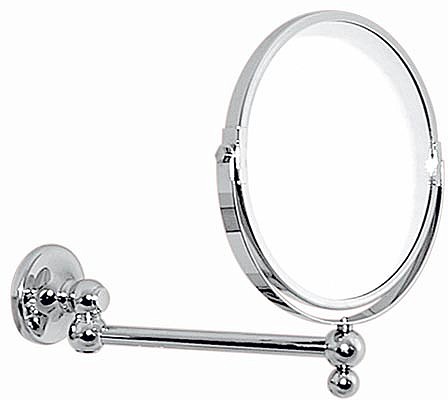 Additional image for Swivel-Arm Shaver Mirror. 195mm round (Chrome).