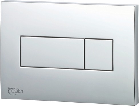 Additional image for Kubix Flush Plate (Chrome Plated). 274x165mm.