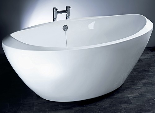Additional image for Freestanding Bath With Surround Panel.  Size 1800x800x630mm.