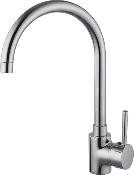 Additional image for Chloe Kitchen Faucet With Swivel Spout (Chrome).