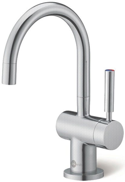 Additional image for Steaming Hot & Cold Filtered Kitchen Faucet (Brushed Steel).
