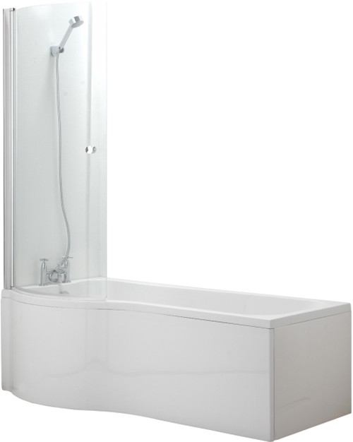 Additional image for Complete Shower Bath (Left Hand). 1500x750mm.