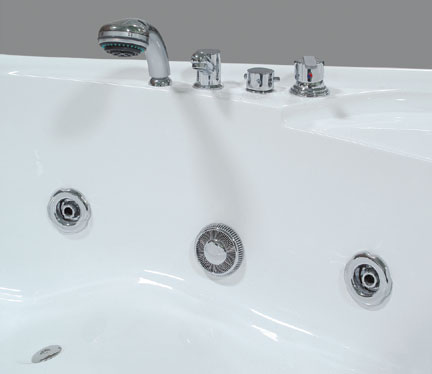 Additional image for Tineo 1540mm corner whirlpool bath