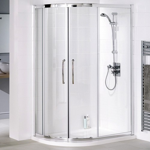 Additional image for Left Hand 1200x800 Offset Quadrant Shower Enclosure & Tray.