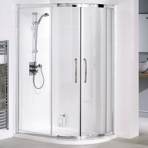 Additional image for Right Hand 900x800 Offset Quadrant Shower Enclosure & Tray.