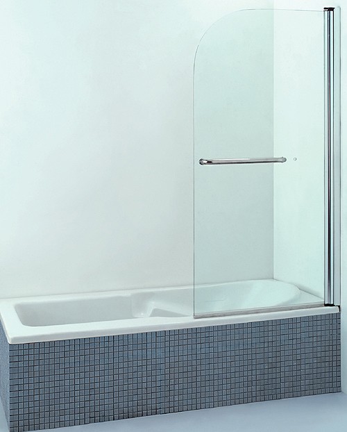 Additional image for Single Bath Screen. 800mm.