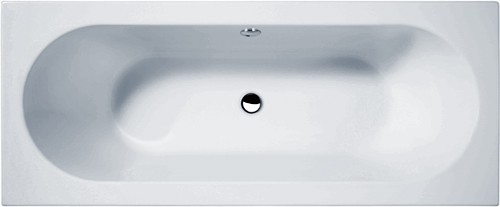 Additional image for Otley Double Ended Acrylic Bath & Panels. 1700x700mm.