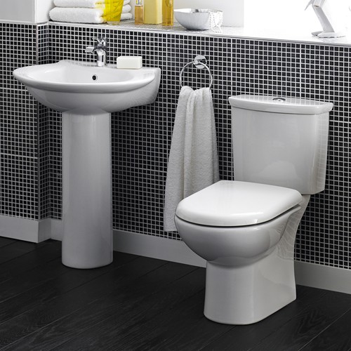 Additional image for Otley 4 Piece Bathroom Suite With Toilet & 600mm Basin.