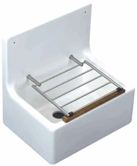 Additional image for High Back Cleaners Sink.  20x15x9x21"