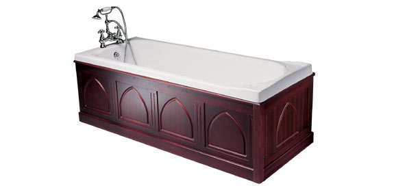 Additional image for Ravel white bath. 1700 x 700mm. Legs included.