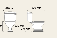 Additional image for Shell 4 Piece Bathroom Suite