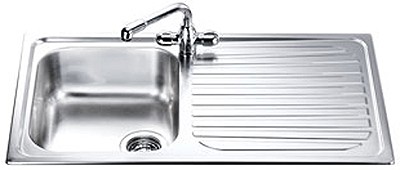 Additional image for Cucina 1.0 Bowl  Stainless Steel Kitchen Sink ,Right Hand Drainer.